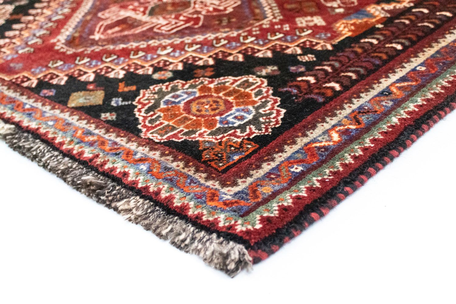 Alfombra persa - Nómada - 170 x 114 cm - rojo