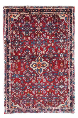 Alfombra persa - Bidjar - 115 x 78 cm - rojo