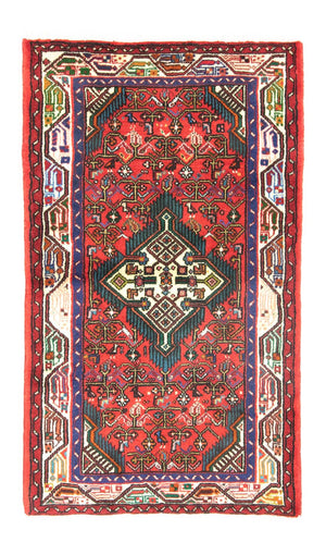 Alfombra persa - Nómada - 130 x 75 cm - rojo
