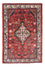 Alfombra persa - Nómada - 122 x 85 cm - rojo