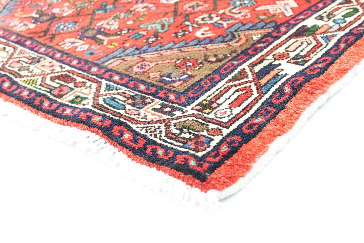 Alfombra persa - Nómada - 122 x 85 cm - rojo