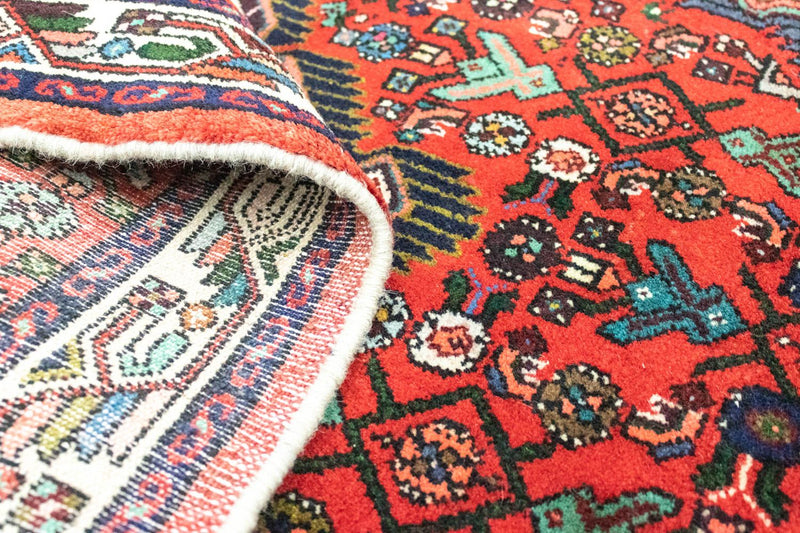 Alfombra persa - Nómada - 122 x 85 cm - rojo