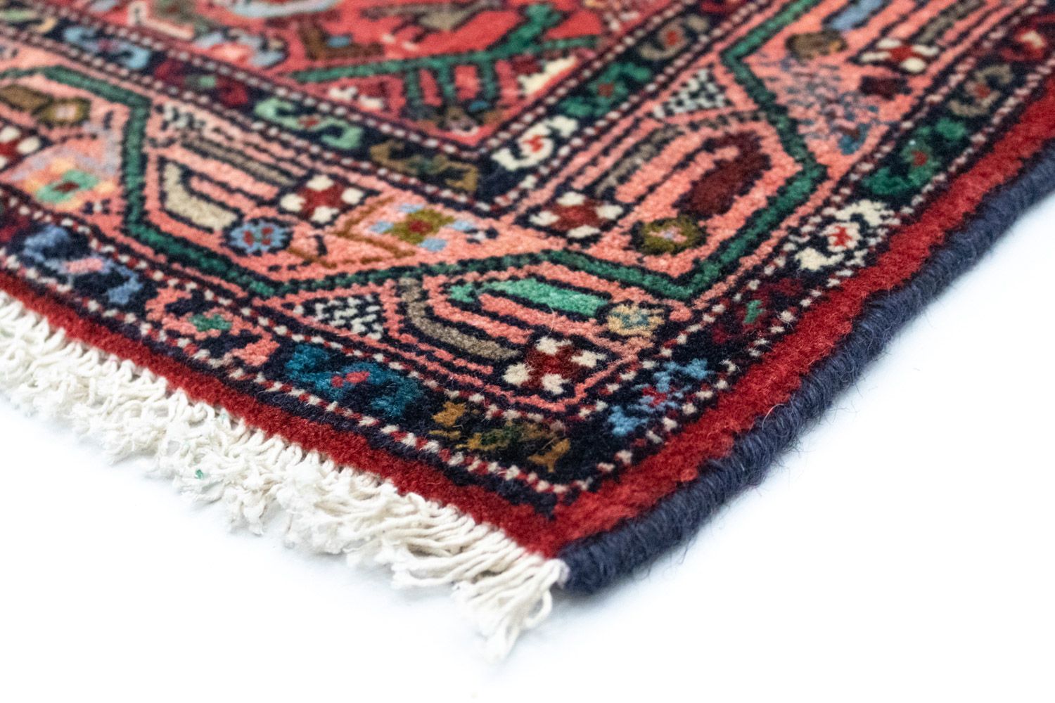 Alfombra persa - Nómada - 122 x 80 cm - rojo