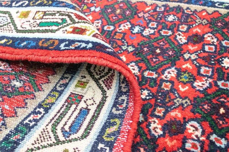 Alfombra persa - Nómada - 135 x 85 cm - rojo