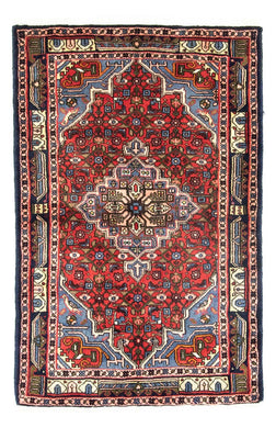 Alfombra persa - Nómada - 130 x 85 cm - rojo