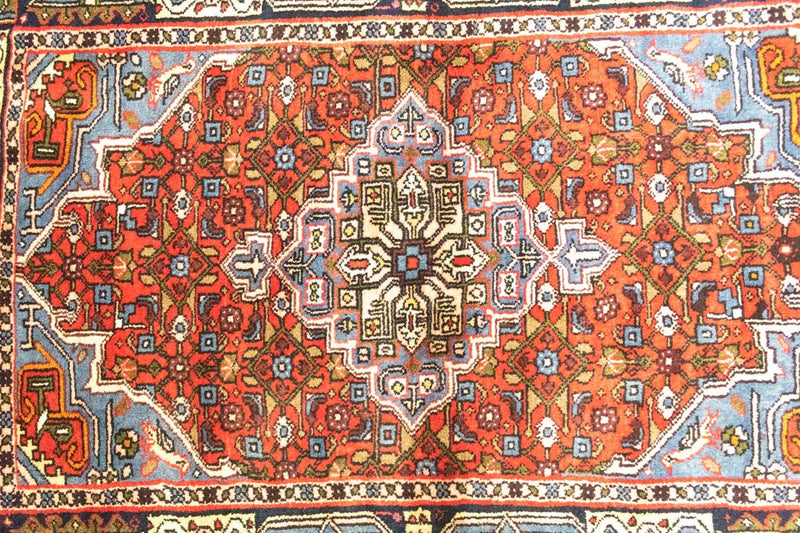 Alfombra persa - Nómada - 130 x 85 cm - rojo