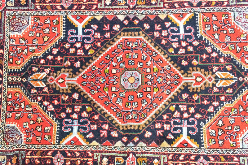 Alfombra persa - Nómada - 130 x 85 cm - azul