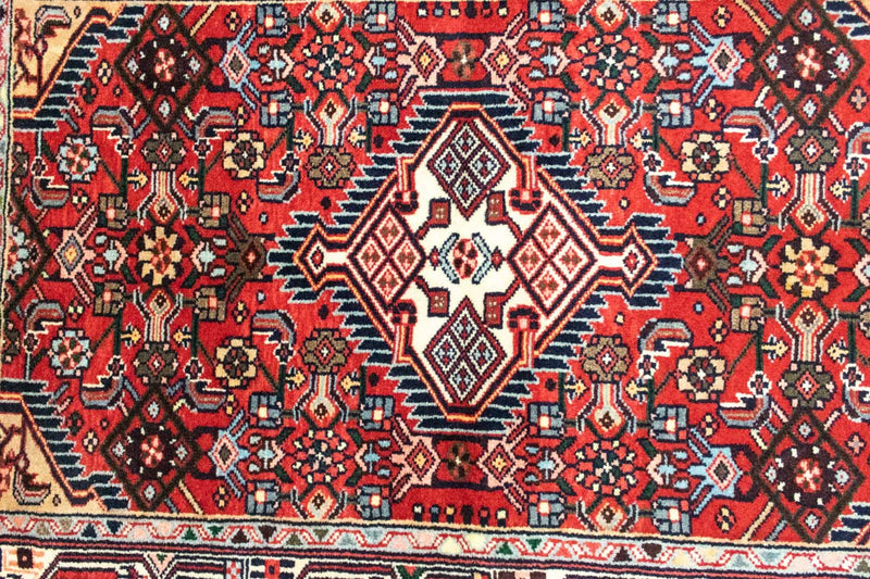 Alfombra persa - Nómada - 118 x 80 cm - rojo