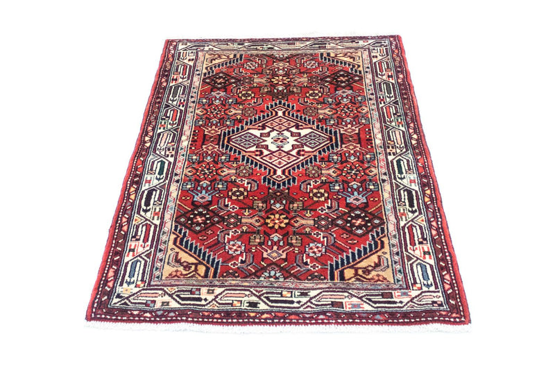 Alfombra persa - Nómada - 118 x 80 cm - rojo
