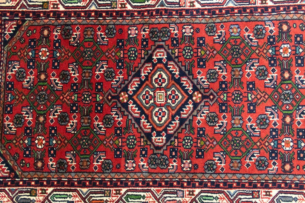 Alfombra persa - Nómada - 130 x 83 cm - rojo