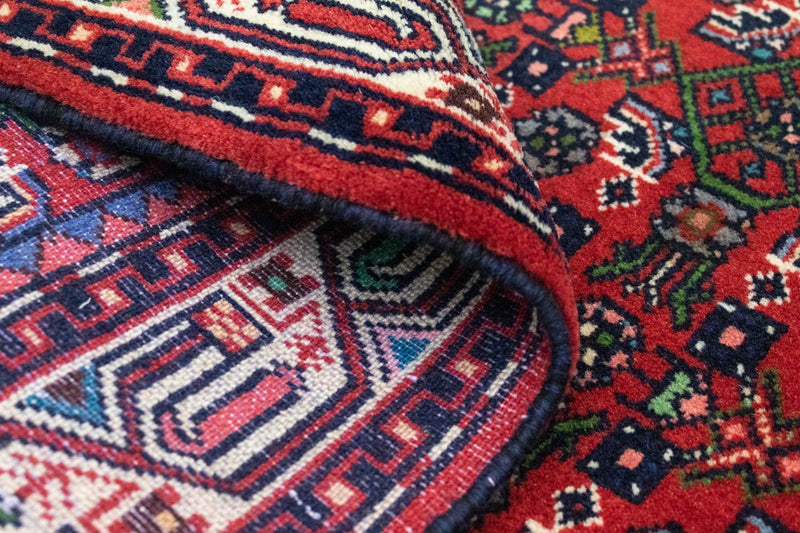 Alfombra persa - Nómada - 130 x 83 cm - rojo