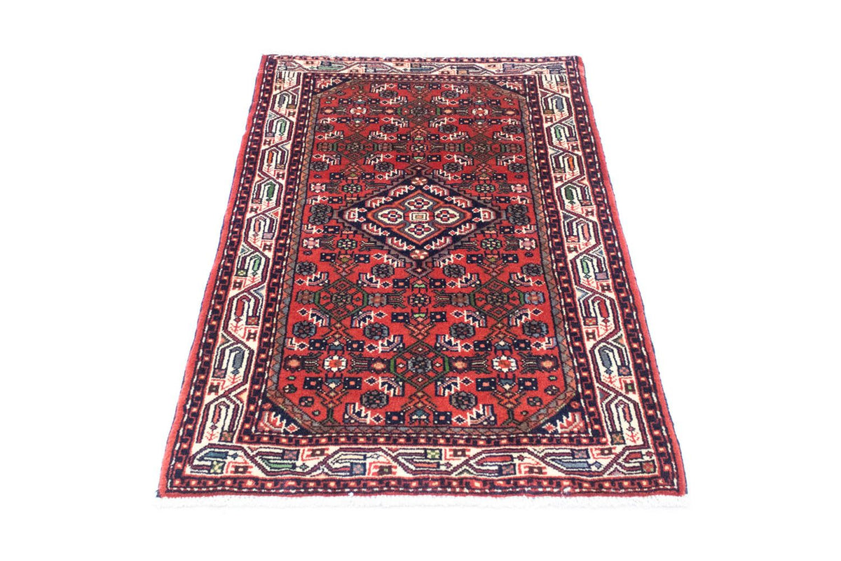 Alfombra persa - Nómada - 130 x 83 cm - rojo