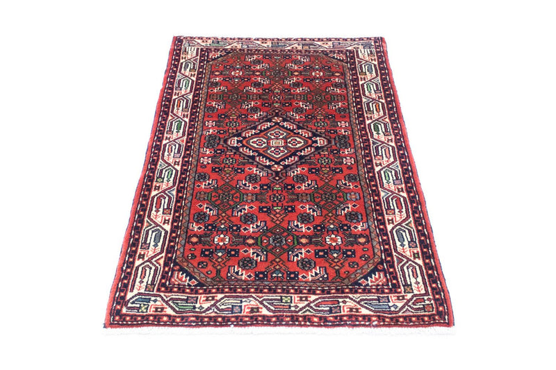 Alfombra persa - Nómada - 130 x 83 cm - rojo