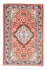 Alfombra persa - Nómada - 125 x 87 cm - rojo