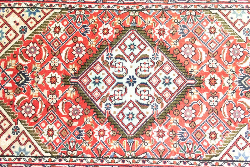 Alfombra persa - Nómada - 125 x 87 cm - rojo