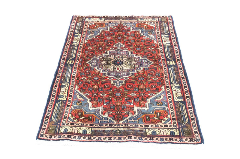Alfombra persa - Nómada - 130 x 85 cm - rojo