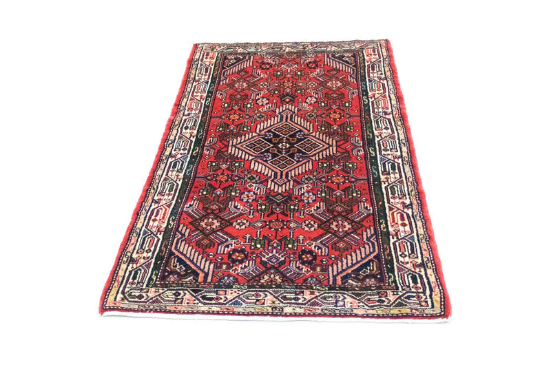 Alfombra persa - Nómada - 150 x 87 cm - rojo