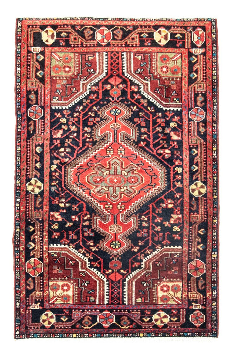 Alfombra persa - Nómada - 138 x 90 cm - azul