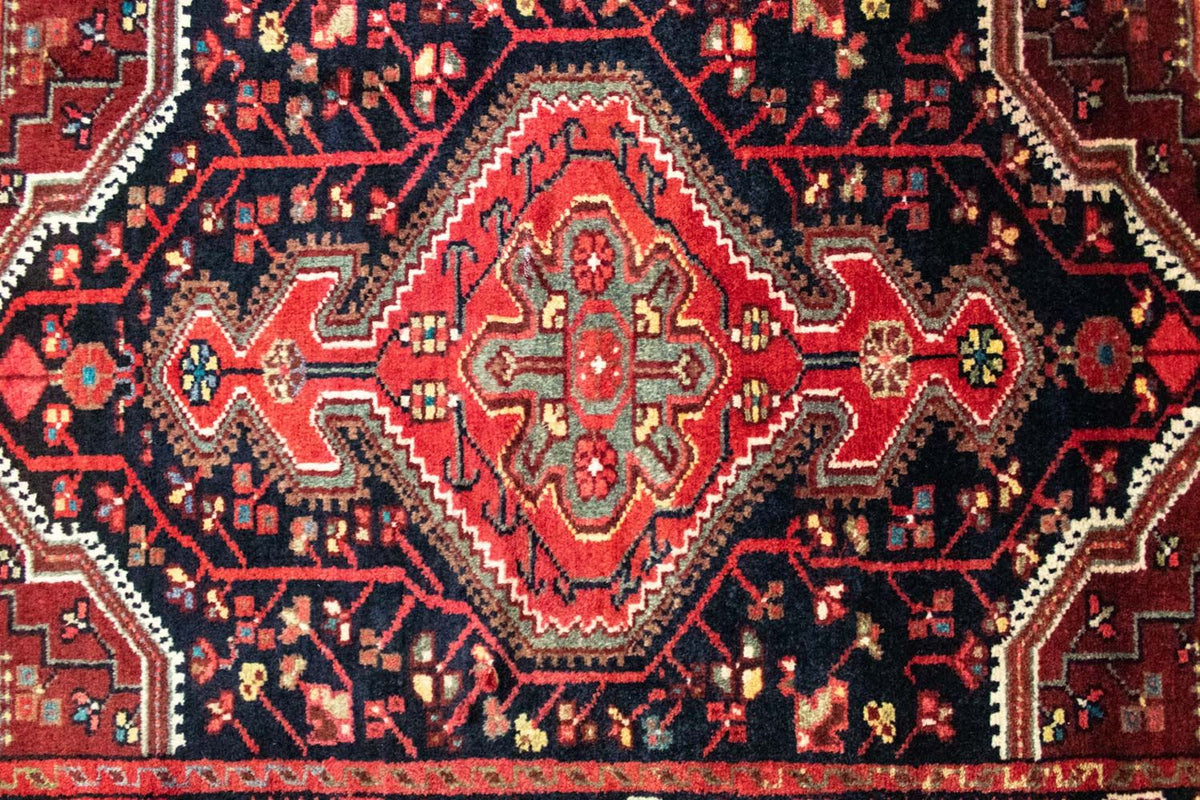 Alfombra persa - Nómada - 138 x 90 cm - azul