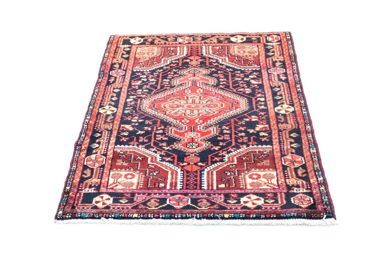 Alfombra persa - Nómada - 138 x 90 cm - azul