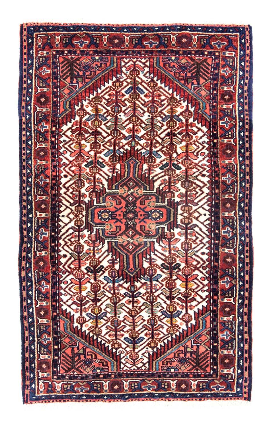 Alfombra persa - Nómada - 136 x 84 cm - rojo