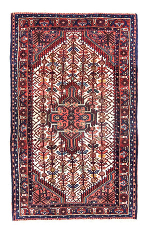 Alfombra persa - Nómada - 136 x 84 cm - rojo