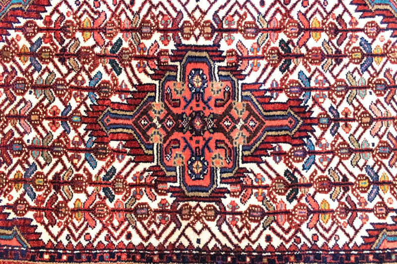Alfombra persa - Nómada - 136 x 84 cm - rojo