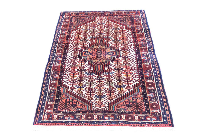 Alfombra persa - Nómada - 136 x 84 cm - rojo