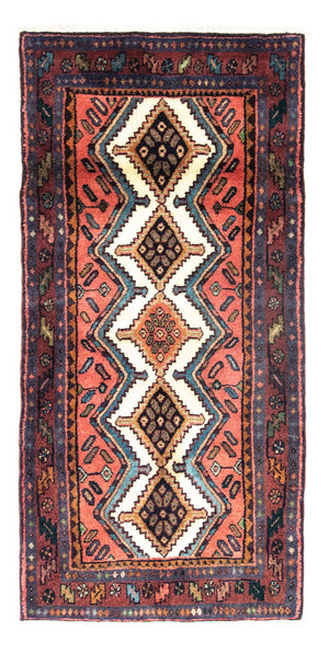 Alfombra de pasillo Alfombra persa - Nómada - 170 x 83 cm - naranja