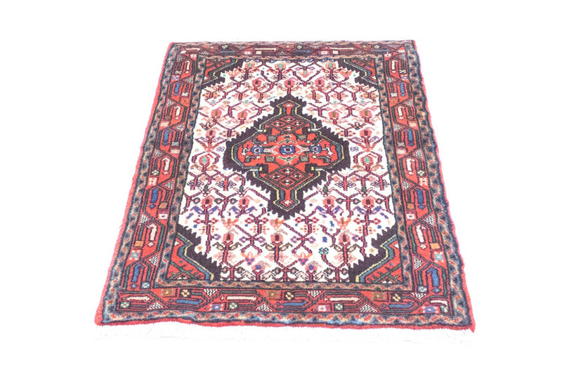 Alfombra persa - Nómada - 107 x 74 cm - rojo