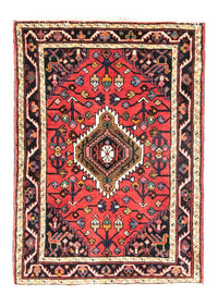 Alfombra persa - Nómada - 122 x 80 cm - rojo