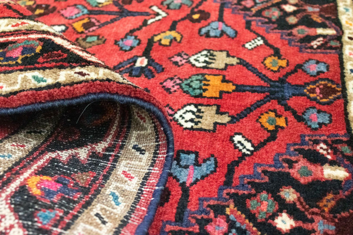 Alfombra persa - Nómada - 122 x 80 cm - rojo