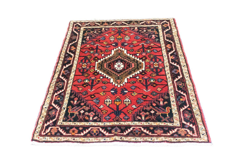 Alfombra persa - Nómada - 122 x 80 cm - rojo