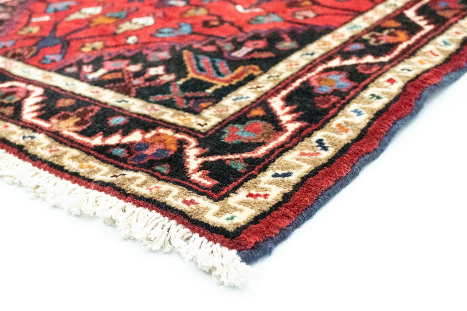 Alfombra persa - Nómada - 133 x 85 cm - rojo