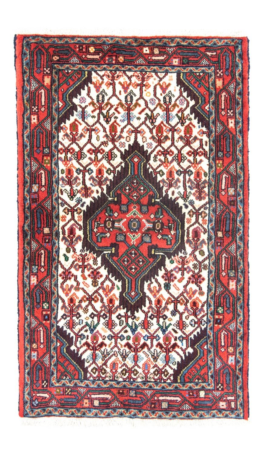 Alfombra persa - Nómada - 120 x 75 cm - rojo