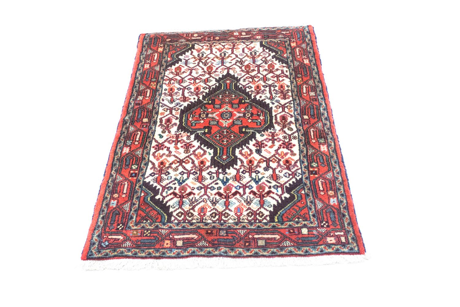 Alfombra persa - Nómada - 120 x 75 cm - rojo