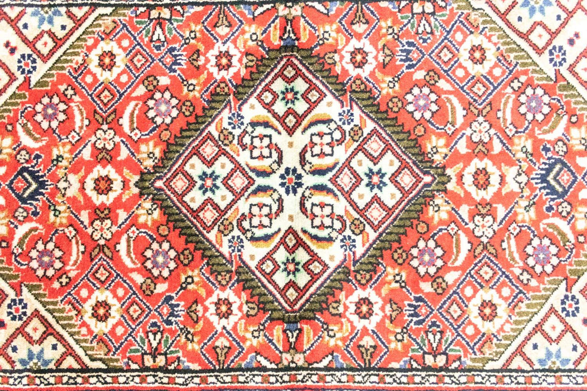 Alfombra persa - Nómada - 120 x 83 cm - rojo
