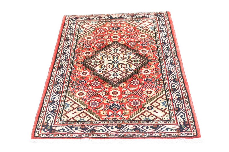 Alfombra persa - Nómada - 120 x 83 cm - rojo