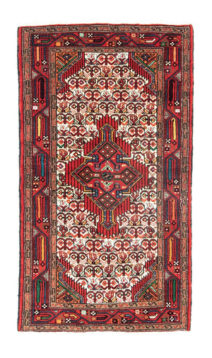 Alfombra persa - Nómada - 142 x 80 cm - rojo