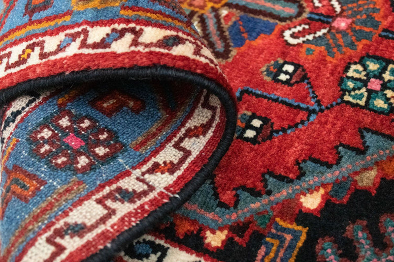 Alfombra persa - Nómada - 125 x 75 cm - rojo
