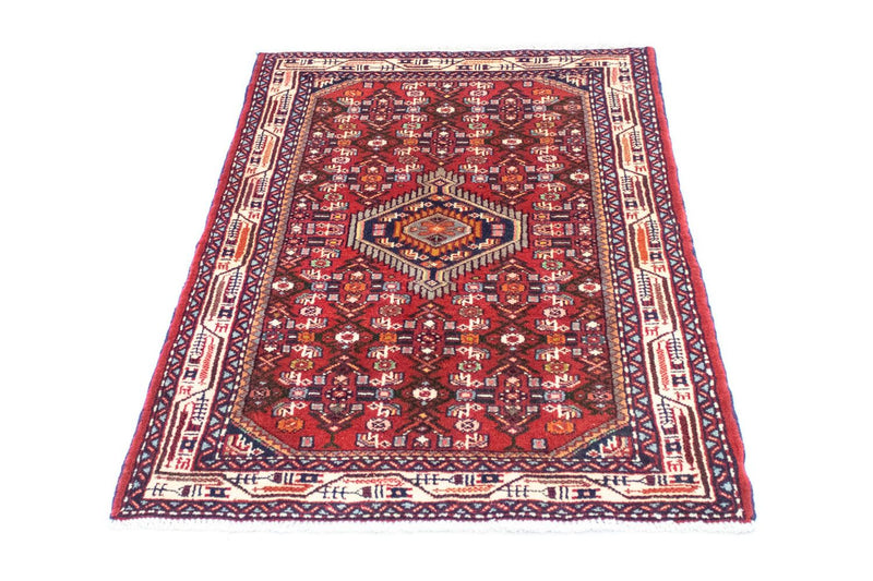 Alfombra persa - Nómada - 124 x 80 cm - rojo