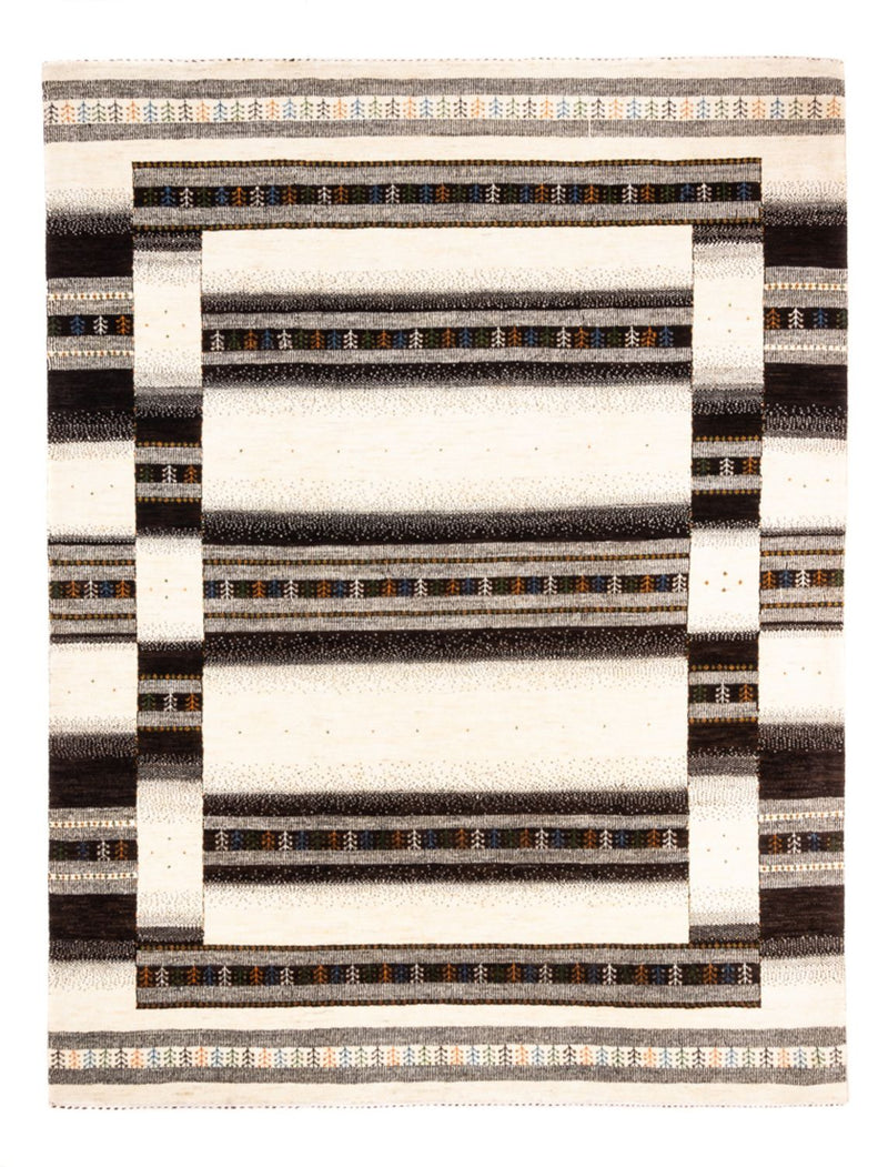 Alfombra Gabbeh - Loribaft Persa - 278 x 211 cm - crema