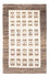 Alfombra Gabbeh - Loribaft Persa - Real - 164 x 101 cm - natural