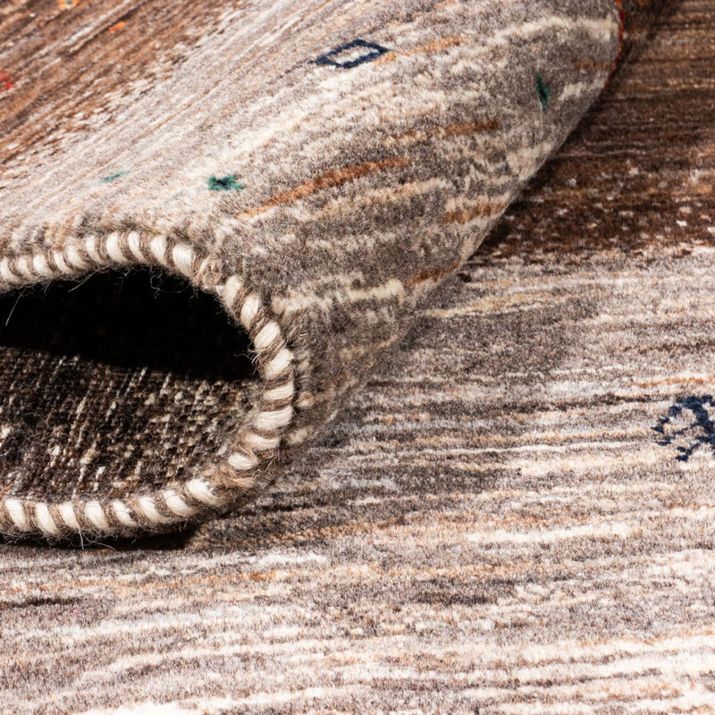 Alfombra Gabbeh - Loribaft Persa - 238 x 174 cm - natural