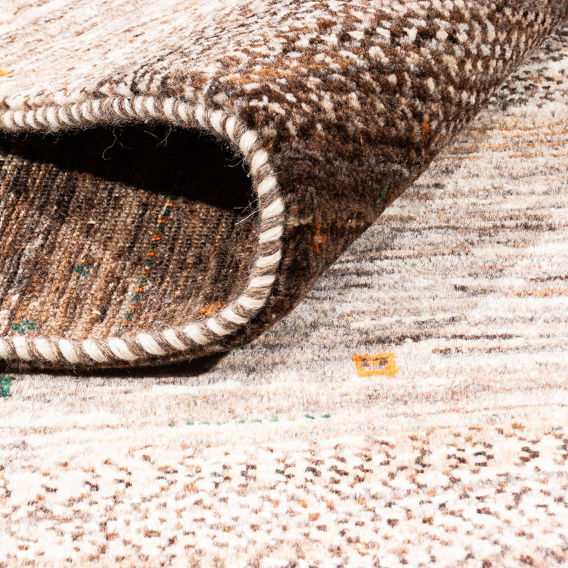 Alfombra Gabbeh - Loribaft Persa - 220 x 178 cm - natural