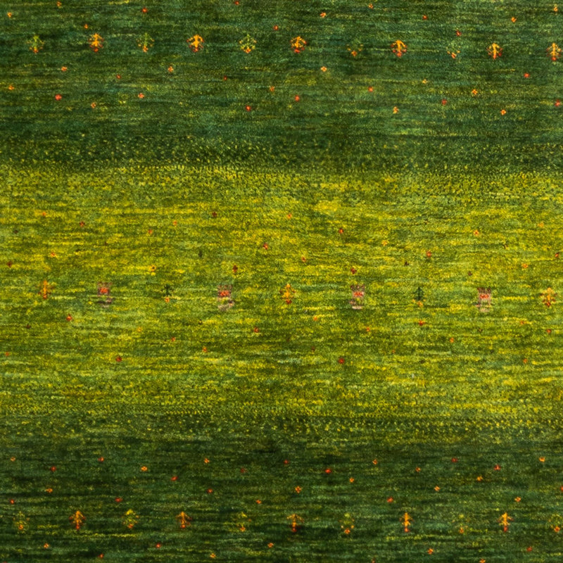 Alfombra Gabbeh - Loribaft Persa - 238 x 172 cm - verde