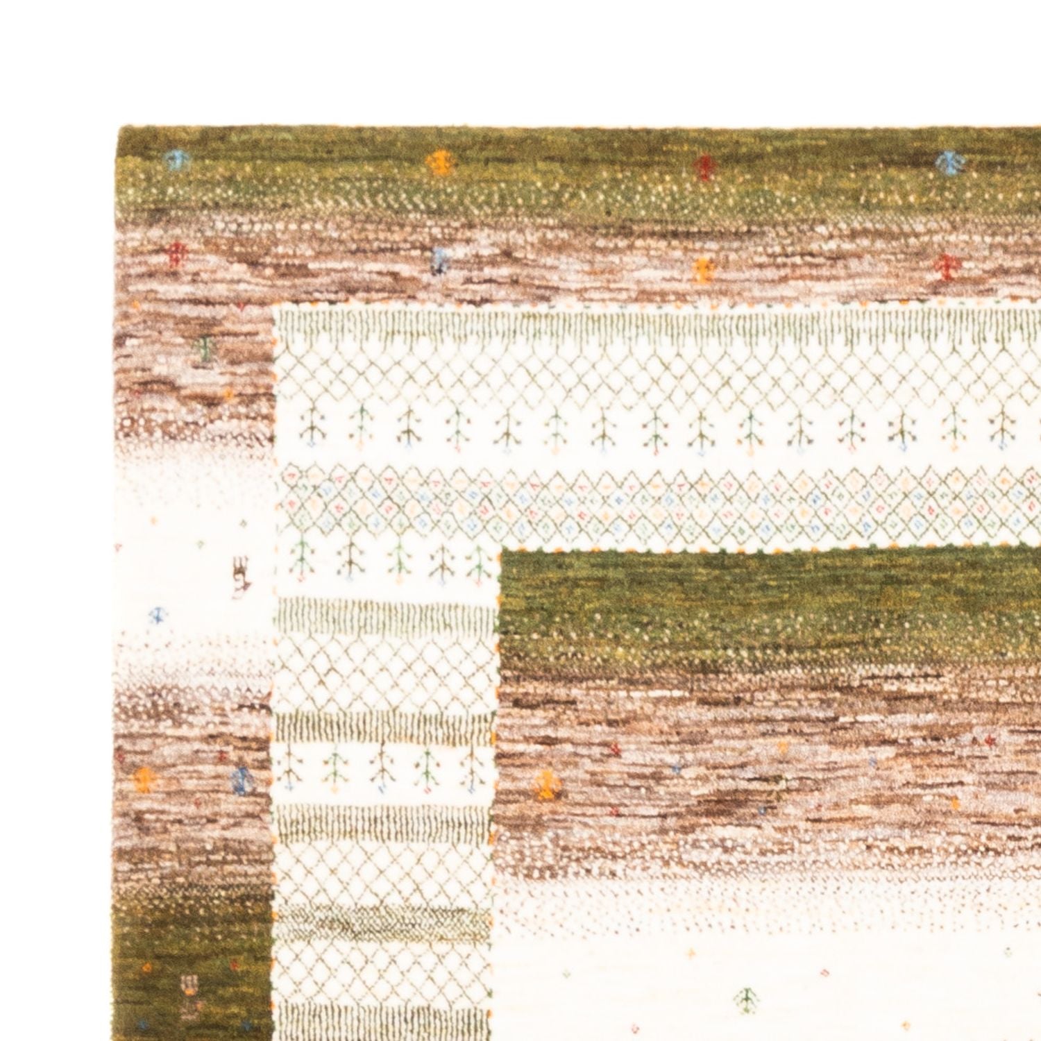Alfombra Gabbeh - Loribaft Persa - 239 x 172 cm - natural