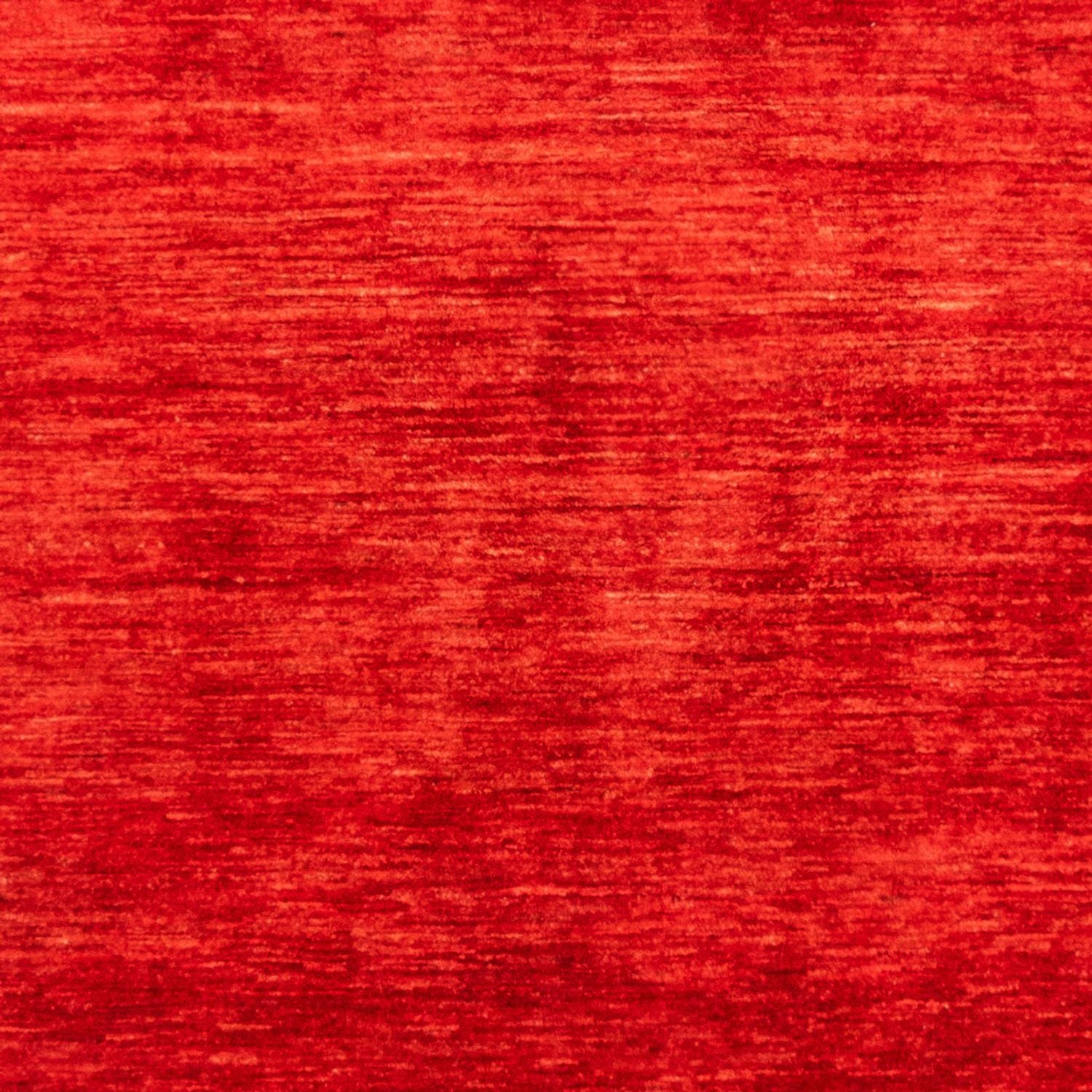 Alfombra Gabbeh - Loribaft Persa - 223 x 174 cm - rojo