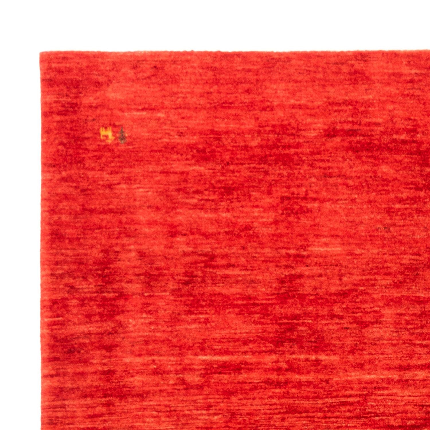 Alfombra Gabbeh - Loribaft Persa - 223 x 174 cm - rojo