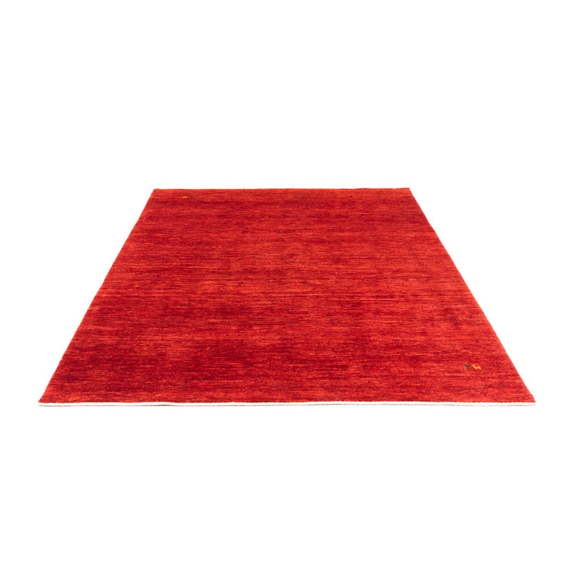 Alfombra Gabbeh - Loribaft Persa - 223 x 174 cm - rojo
